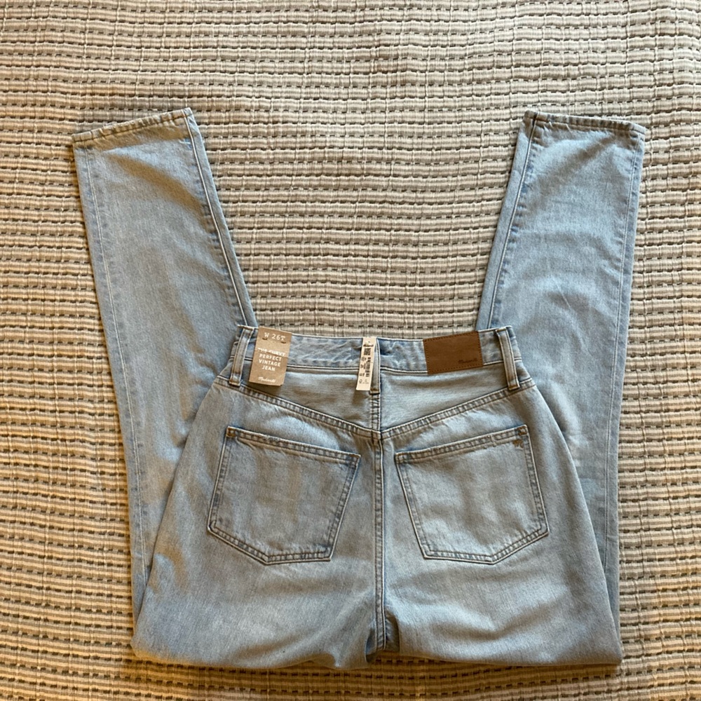 Madewell The Tall Curvy Perfect Vintage Jean in Fitzgerald Wash